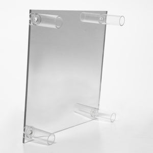 16" Clear Acrylic Flower Stand, Decorative Vase Table Centerpiece