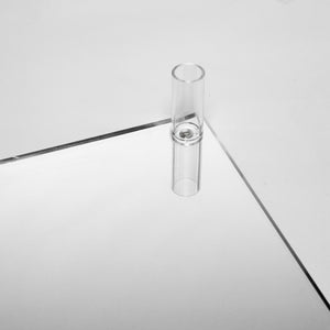 16" Clear Acrylic Flower Stand, Decorative Vase Table Centerpiece